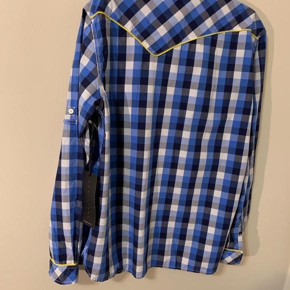 Syn Jeans Men’s Snap Front Shirt - Picture 15 of 16